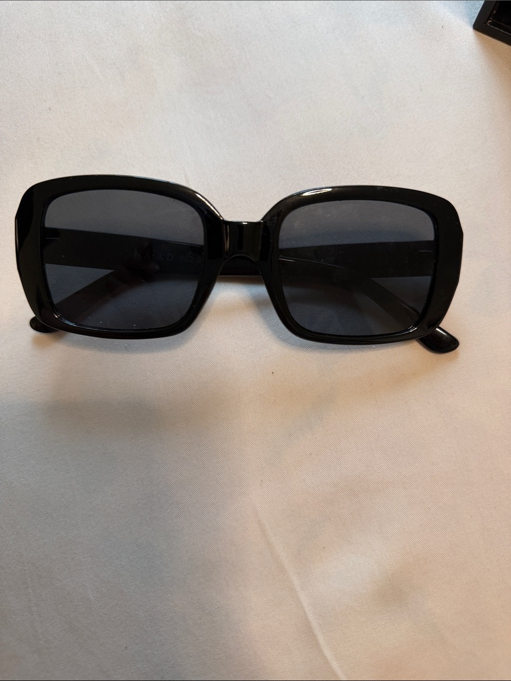 Classic Black Square Sunglasses